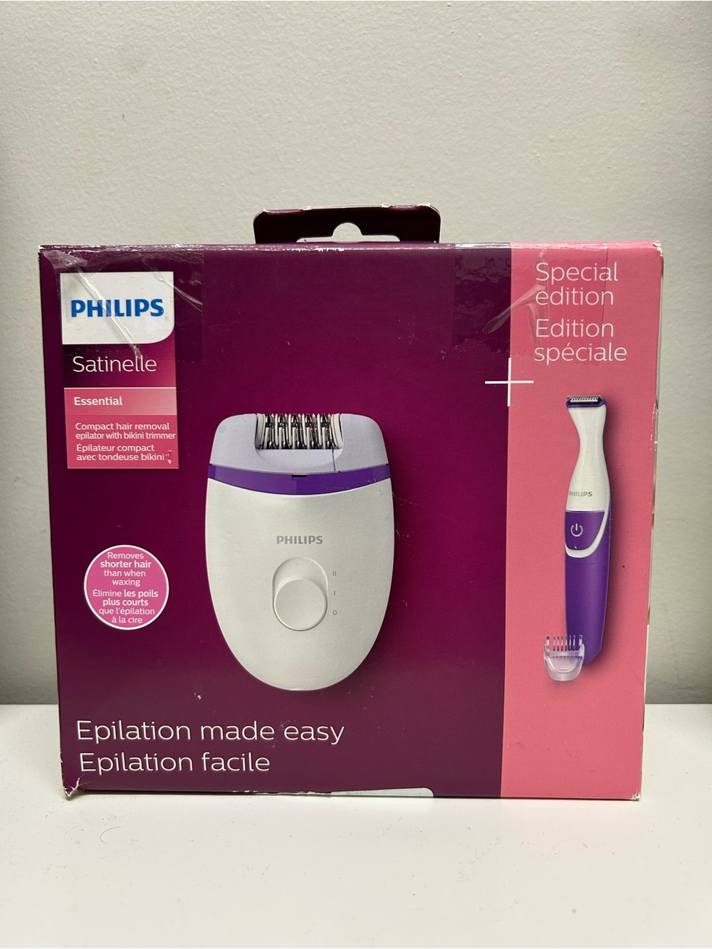 Epilator Packaging